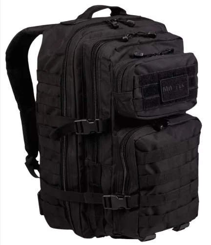 Fekete Mil-Tec US Assault hátizsák 36 L