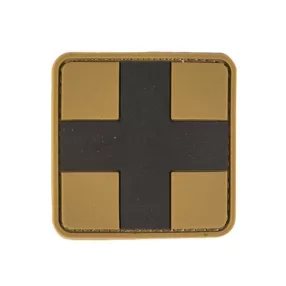 Világosbarna First Aid PVC felvarró