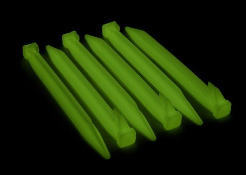 fluoreszkaló sátorcövek