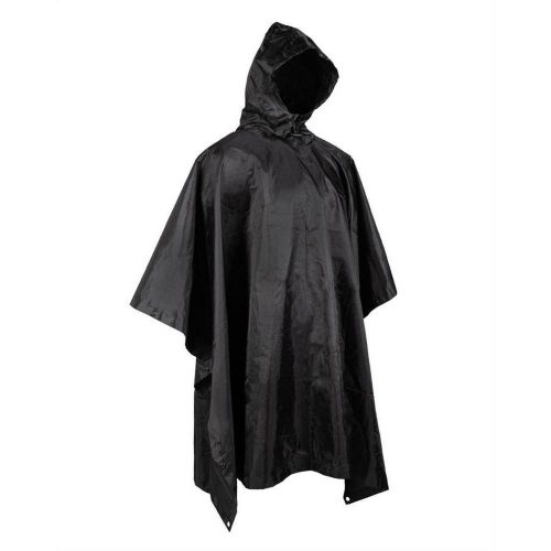 fekete esővédő poncho - tereptarka.hu - army shop , túrabolt