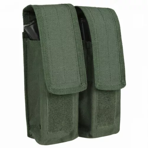 Mil-Tec AK47 zöld dupla MOLLE tártartó zseb