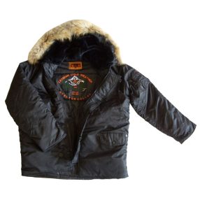 katonai hosszú téli kabát