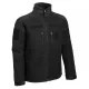 fekete softshell pulóver