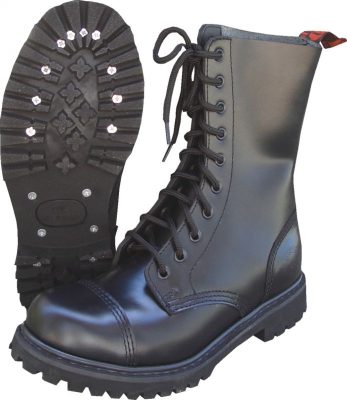10-HOLE RED ROOSTER BOOTS GRAIN 