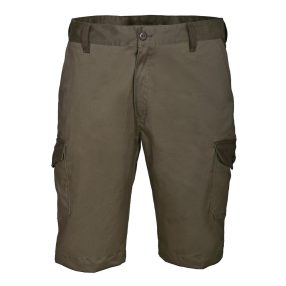 Barna férfi oldalzsebes rövidnadrág