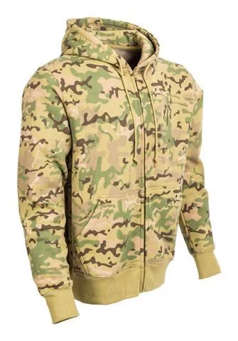 terepszínű pulóver