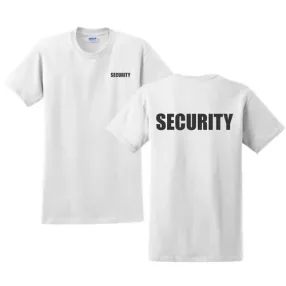Fehér security póló