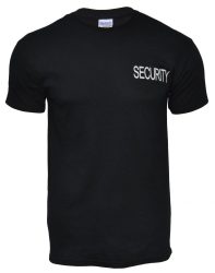 FEKETE "SECURITY" GILDAN PÓLÓ 