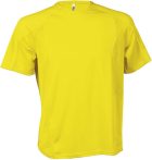 sárga sport póló