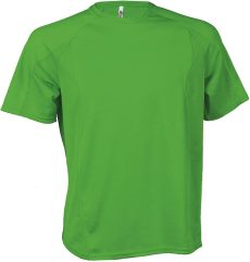 zöld sport póló