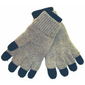 2 KÖTÖTT GYAPJÚ KESZTYŰ EGYBEN