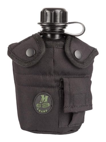 US műanyag kulacs huzattal