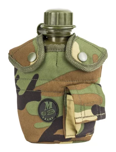 US műanyag kulacs huzattal