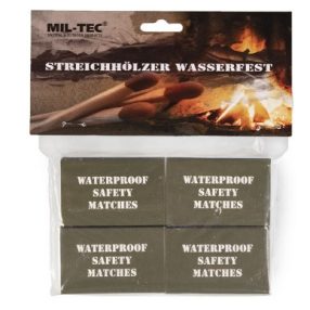 VÍZÁLLÓ GYUFA (4 doboz) VÍZÁLLÓ GYUFA (4 doboz)