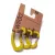 Wildo karabiner, sárga