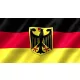 Németország címeres zászló